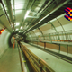 Interior view of Large Electron Positron Collider at CERN in 1997.